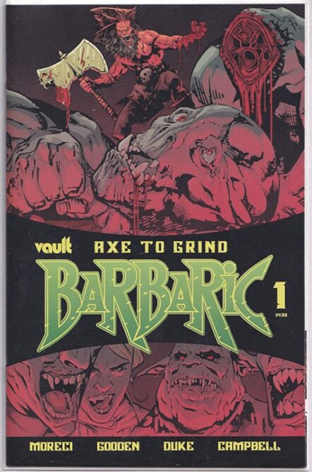 Barbaric: Axe to Grind #1