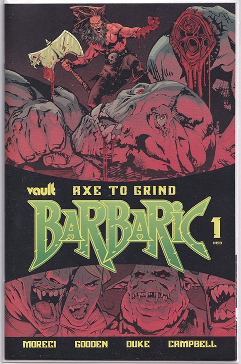 Barbaric: Axe to Grind #1 Barbaric: Axe to Grind #1