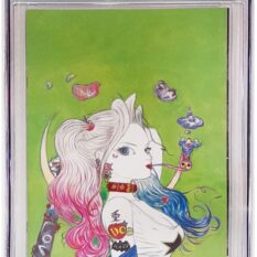 Harley Quinn Vol 4 #1 Lunar Thank You Yoshitako Amano Green Variant (1 Per Store) CGC 9.8 NM/M