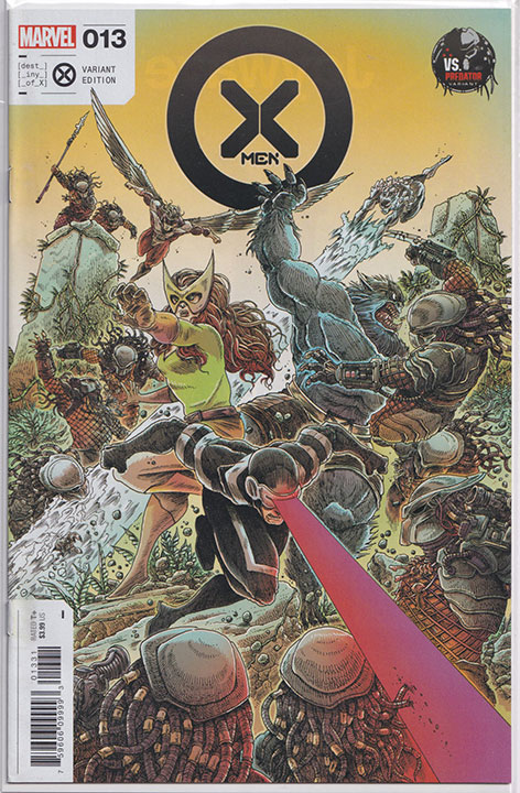 X-Men Vol 6 #13 James Stokoe Predator Variant X-Men Vol 6 #13 James Stokoe Predator Variant