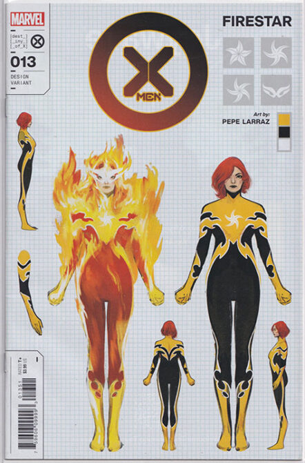 X-Men Vol 6 #13 Pepe Larraz Incentive Design Variant 1:10
