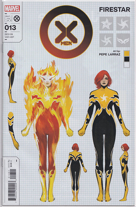 X-Men Vol 6 #13 Pepe Larraz Incentive Design Variant 1:10 X-Men Vol 6 #13 Pepe Larraz Incentive Design Variant 1:10