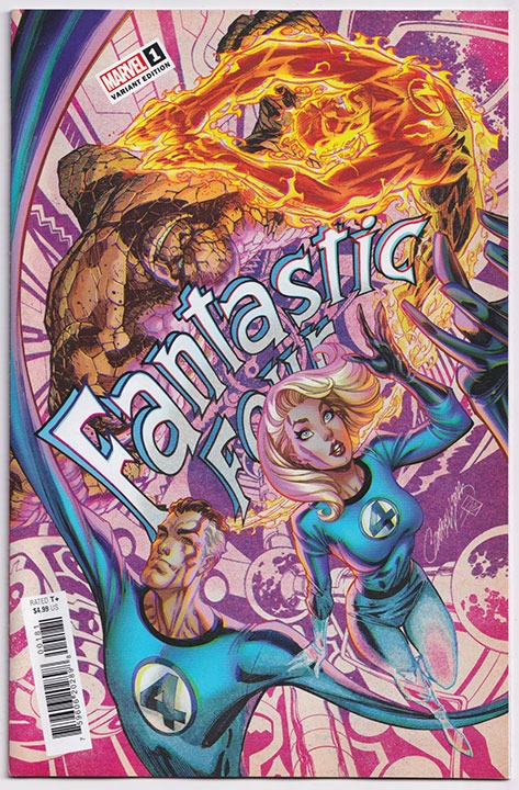 Fantastic Four Vol 7 #1 J Scott Campbell Anniversary Variant Fantastic Four Vol 7 #1 J Scott Campbell Anniversary Variant