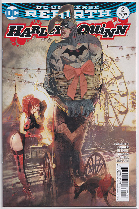 Harley Quinn Vol 3 #2 Bill Sienkiewicz Variant Harley Quinn Vol 3 #2 Bill Sienkiewicz Variant