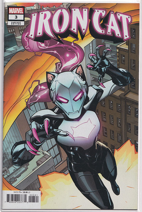 Iron Cat #3 Emanuela Lupacchino Variant Iron Cat #3 Emanuela Lupacchino Variant