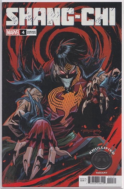 Shang-Chi Vol 1 #4 Khary Randolph Knullified Variant Shang-Chi Vol 1 #4 Khary Randolph Knullified Variant