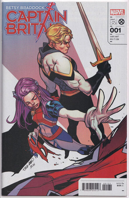 Betsy Braddock: Captain Britain #1 Erica D'Urso Variant