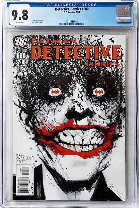 Detective Comics Vol 1 #880 CGC 9.8 NM/M Detective Comics Vol 1 #880 CGC 9.8 NM/M