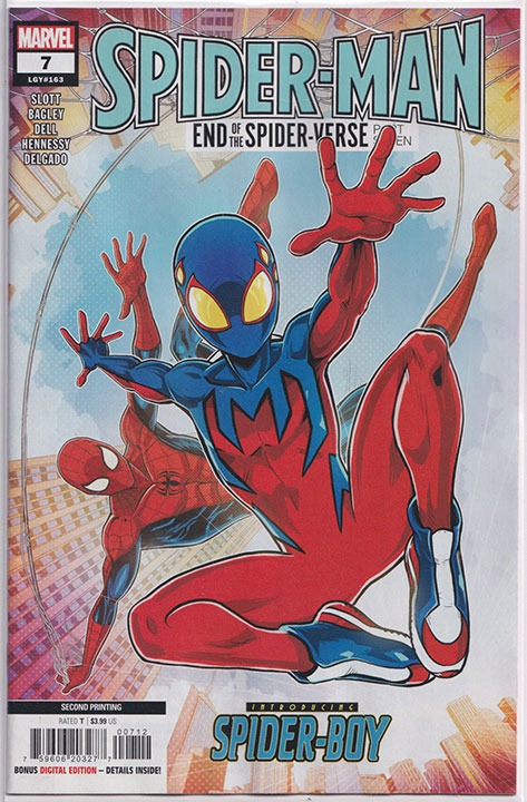 Spider-Man Vol 4 #7 Luciano Vecchio 2nd Print Variant Spider-Man Vol 4 #7 Luciano Vecchio 2nd Print Variant