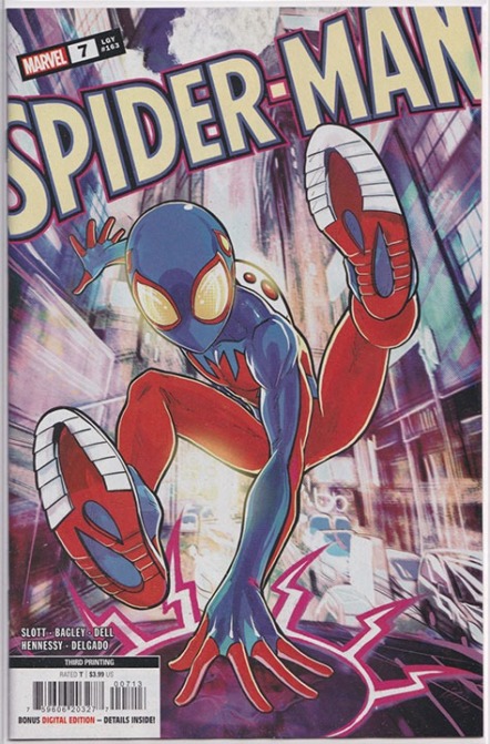 Spider-Man Vol 4 #7 Luciano Vecchio 2nd Print Variant Spider-Man Vol 4 #7 Luciano Vecchio 2nd Print Variant