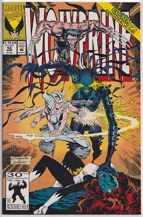 Wolverine Vol 2 #52 Wolverine Vol 2 #52