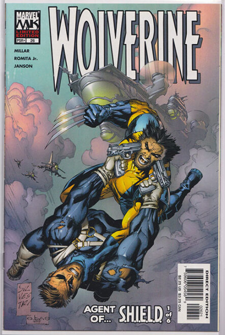 Wolverine Vol 3 #26 Marc Silvestri Incentive Variant 1:15