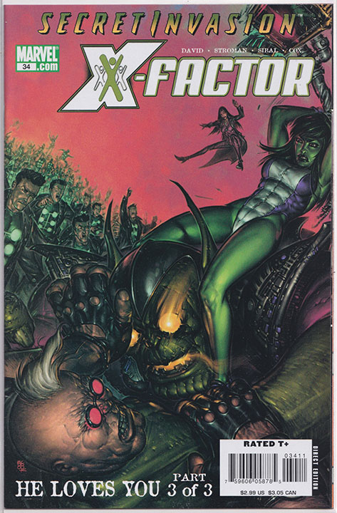 X-Factor Vol 3 #34 X-Factor Vol 3 #34