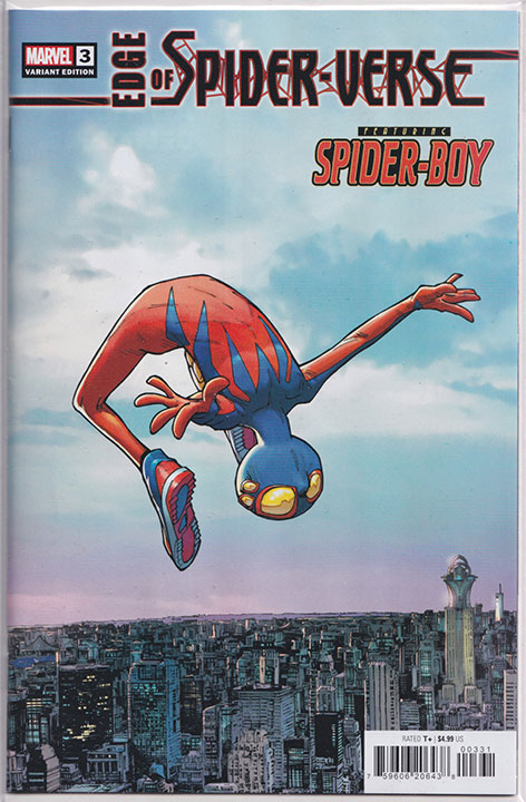 Edge Of Spider-Verse Vol 3 #3 Josemaria Casanovas Connecting Cover Variant Edge Of Spider-Verse Vol 3 #3 Josemaria Casanovas Connecting Cover Variant