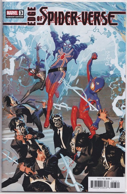 Edge Of Spider-Verse Vol 3 #3 Josemaria Casanovas Connecting Cover Variant Edge Of Spider-Verse Vol 3 #3 Josemaria Casanovas Connecting Cover Variant
