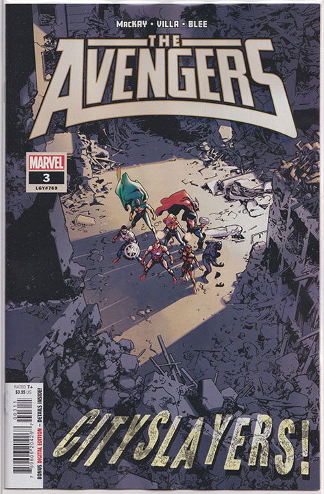 Avengers Vol 9 #3 Avengers Vol 9 #3