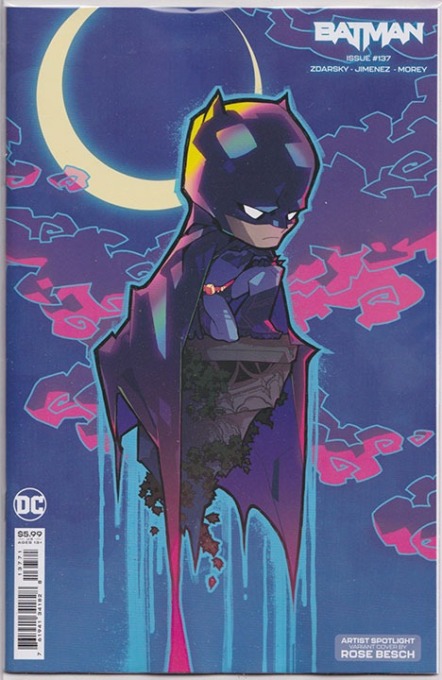 Batman Vol 3 #137 Rose Besch Artist Spotlight Variant Batman Vol 3 #137 Rose Besch Artist Spotlight Variant
