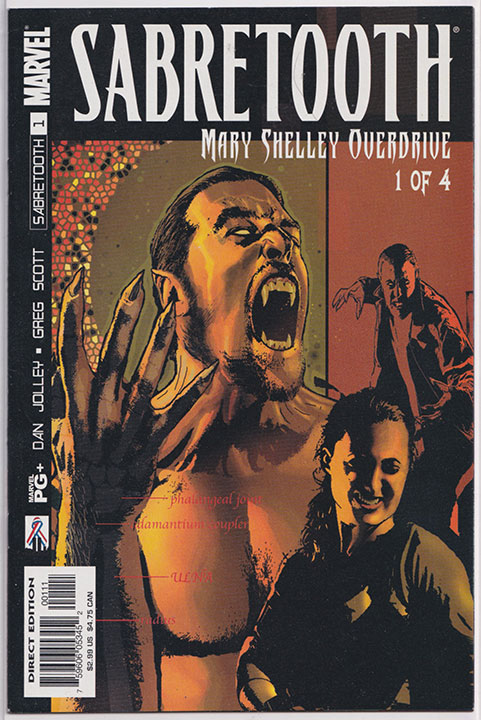 Sabretooth: Mary Shelley Overdrive #1 Sabretooth: Mary Shelley Overdrive #1