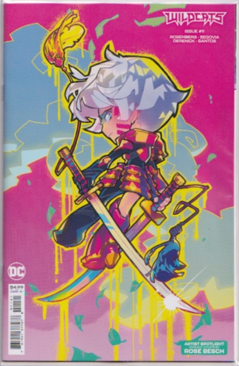 WildC.A.T.s Vol 2 #11 Rose Besch Artist Spotlight Variant WildC.A.T.s Vol 2 #11 Rose Besch Artist Spotlight Variant