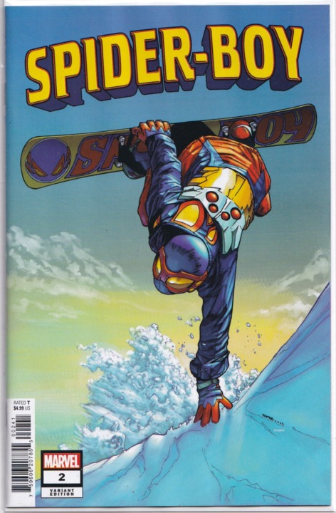 Spider-Boy #2 Humberto Ramos Ski Chalet Variant Spider-Boy #2 Humberto Ramos Ski Chalet Variant