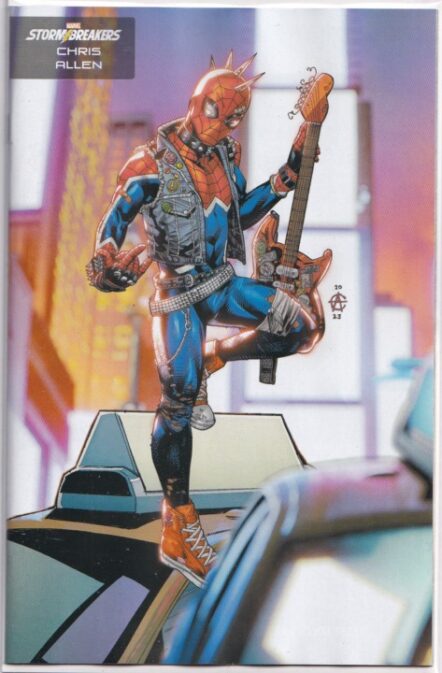 Edge of Spider-Verse Vol 4 #1 Chris Allen Stormbreakers Variant