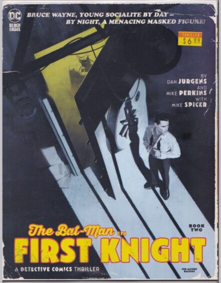 Batman: First Knight #2 Marc Aspinall Pulp Novel Variant