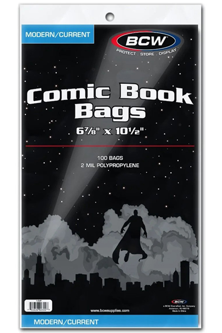BCW Current / Modern Comic Bags BCW Current / Modern Comic Bags