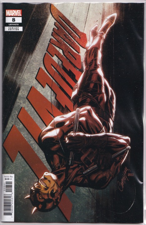 Daredevil Vol 8 #8 J Scott Campbell Variant Daredevil Vol 8 #8 J Scott Campbell Variant