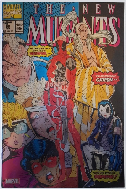 New Mutants Vol 1 #98 Facsimile Edition Foil Variant New Mutants Vol 1 #98 Facsimile Edition Foil Variant