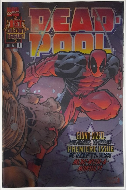 Deadpool Vol 3 #1 Facsimile Edition Foil Variant Deadpool Vol 3 #1 Facsimile Edition Foil Variant