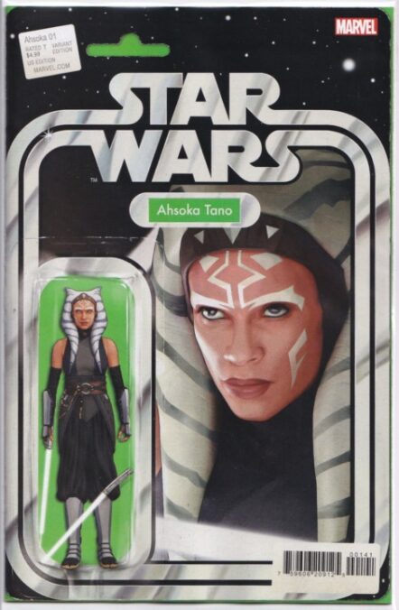 Star Wars: Ahsoka #1 John Tyler Christopher Action Figure Variant