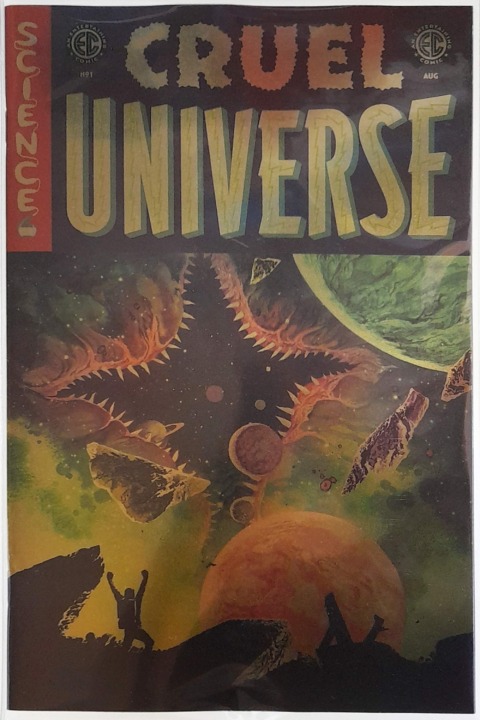 EC Cruel Universe #1 J.H. Williams III Gold Foil Variant EC Cruel Universe #1 J.H. Williams III Gold Foil Variant