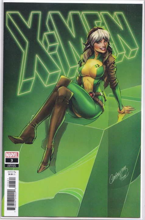 X-Men Vol 7 #3 J Scott Campbell Rogue Variant X-Men Vol 7 #3 J Scott Campbell Rogue Variant