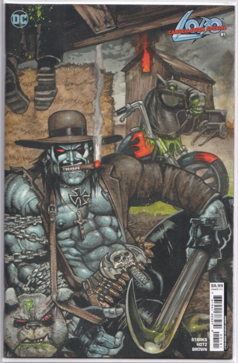 Lobo Cancellation Special #1 Simon Bisley After Dark Card Stock Variant Lobo Cancellation Special #1 Simon Bisley After Dark Card Stock Variant