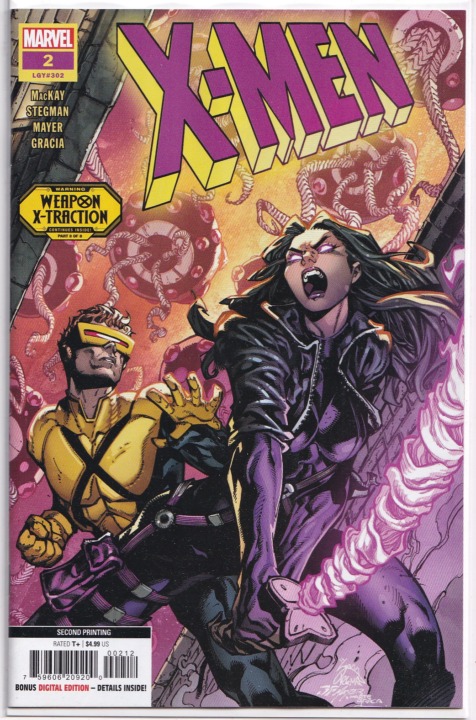 X-Men Vol 7 #2 2nd Print X-Men Vol 7 #2 2nd Print