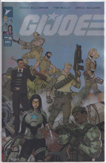 GI Joe #1 Tom Reilly Foil Variant