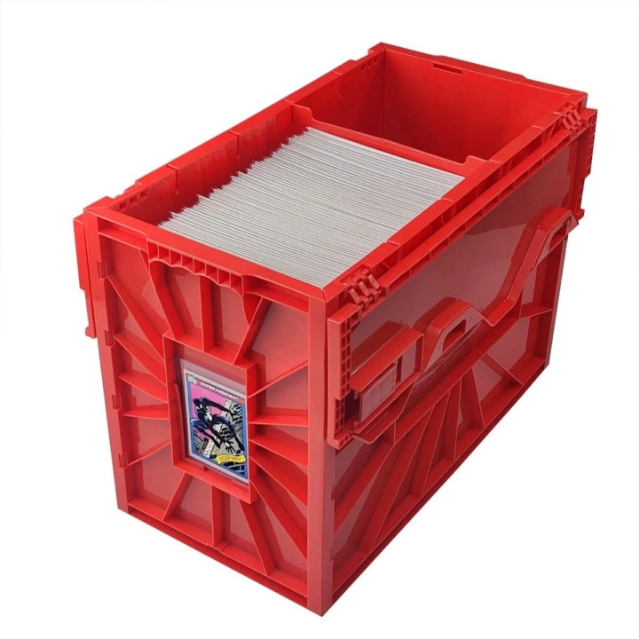 BCW Short Comic Book Bin - Red BCW Short Comic Book Bin - Red