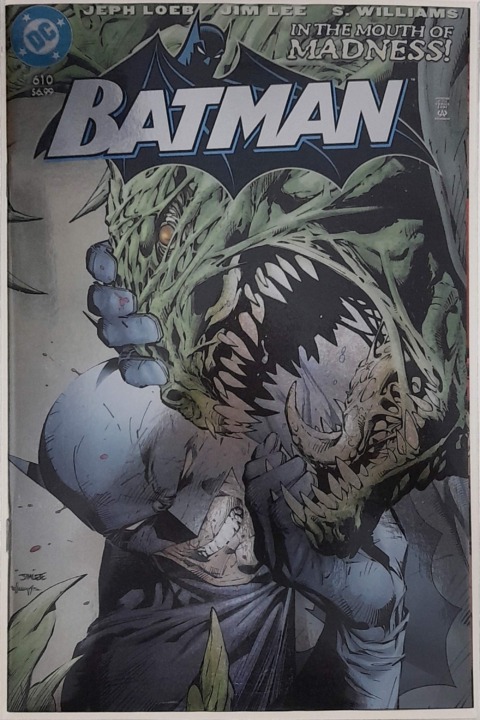 Batman Vol 1 #610 Facsimile Edition Jim Lee Foil Variant Batman Vol 1 #610 Facsimile Edition Jim Lee Foil Variant