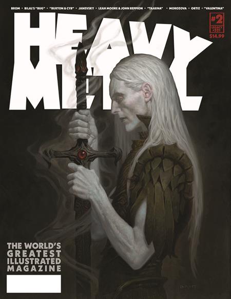 Heavy Metal Magazine #2 Cover A Brom Pre-order Heavy Metal Magazine #2 Cover A Brom Pre-order