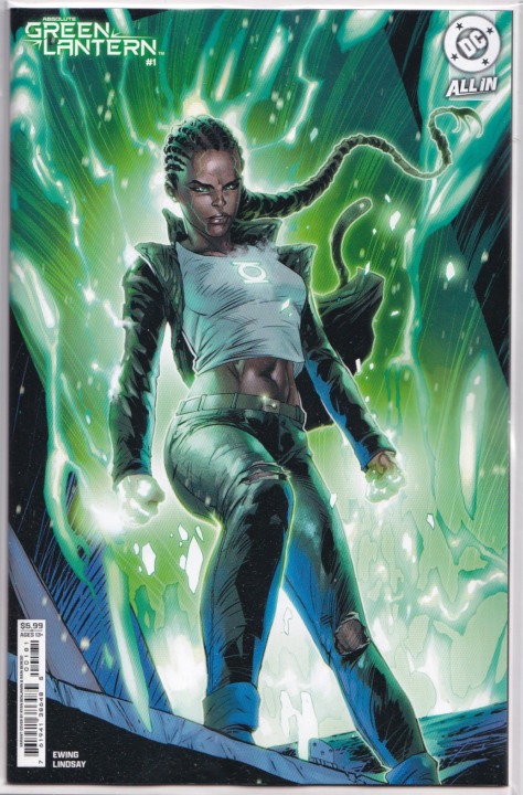 Absolute Green Lantern #1 Ryan Benjamin Card Stock Variant Absolute Green Lantern #1 Ryan Benjamin Card Stock Variant
