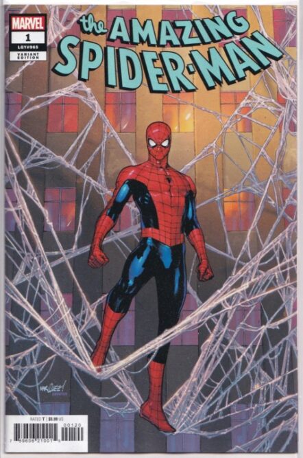Amazing Spider-Man Vol 7 #1 David Marquez Incentive Variant 1:25