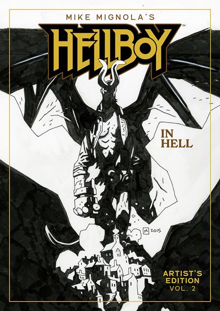 Mike Mignolas Hellboy In Hell Artists Edition HC Book 02 Mike Mignola Cover Pre-order Mike Mignolas Hellboy In Hell Artists Edition HC Book 02 Mike Mignola Cover Pre-order