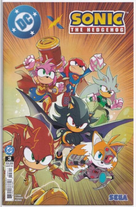 DC x Sonic The Hedgehog #3
