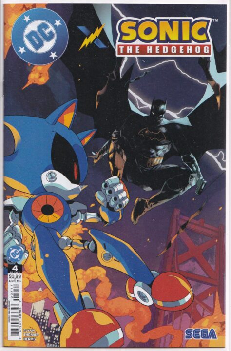 DC x Sonic The Hedgehog #4 DC x Sonic The Hedgehog #4