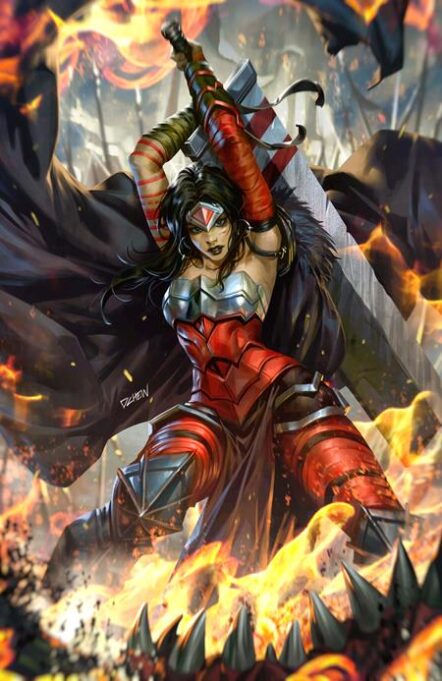 Absolute Wonder Woman #14 Cover B Derrick Chew Card Stock Variant Pre-order