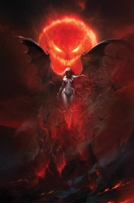 Vampirella Armageddon #5 Cover E Francesco Mattina Metal Virgin Variant Pre-order