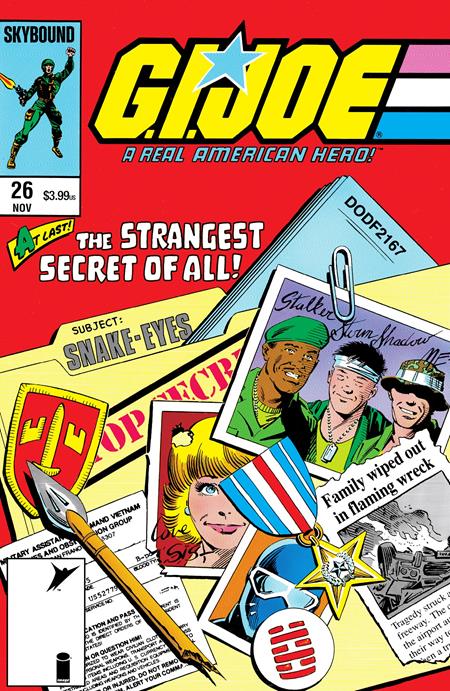 Gi Joe A Real American Hero #26 Hama Files Edition Cover A Mike Zeck & Bob Wiacek Pre-order Gi Joe A Real American Hero #26 Hama Files Edition Cover A Mike Zeck & Bob Wiacek Pre-order