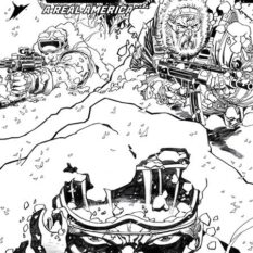 Gi Joe A Real American Hero #322 Cover B Andy Kubert B&W Variant Pre-order