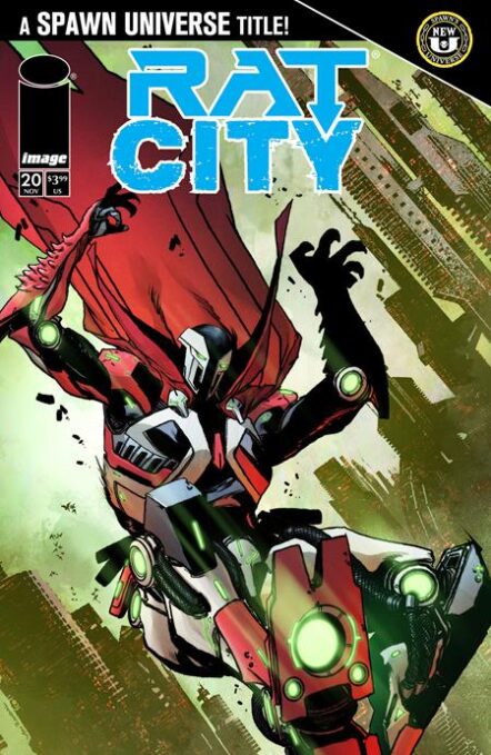 Spawn Rat City #20 Cover A Von Randal Pre-order