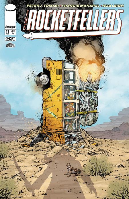 Rocketfellers #11 Cover A Francis Manapul Pre-order Rocketfellers #11 Cover A Francis Manapul Pre-order